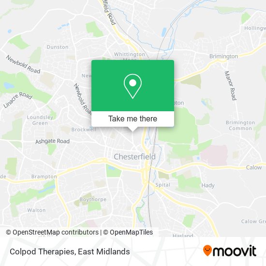 Colpod Therapies map