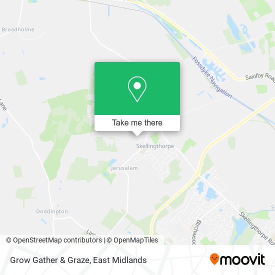 Grow Gather & Graze map