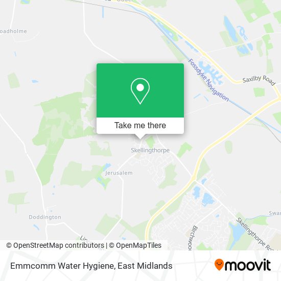 Emmcomm Water Hygiene map