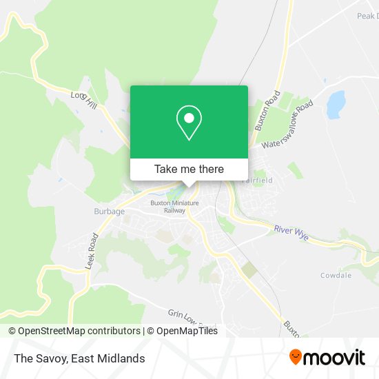 The Savoy map