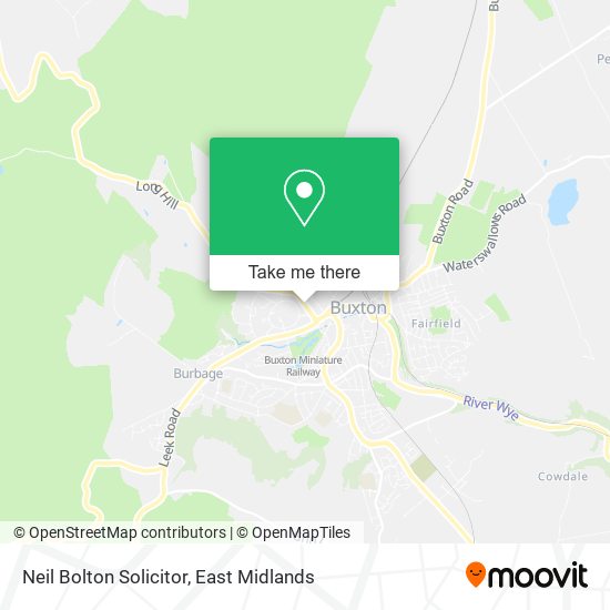 Neil Bolton Solicitor map