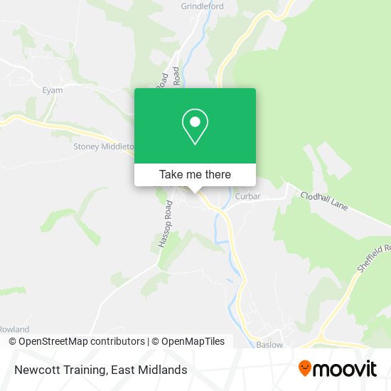 Newcott Training map