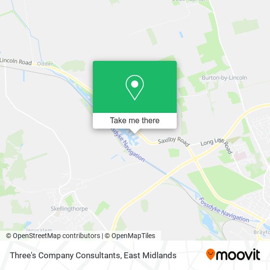 Three's Company Consultants map