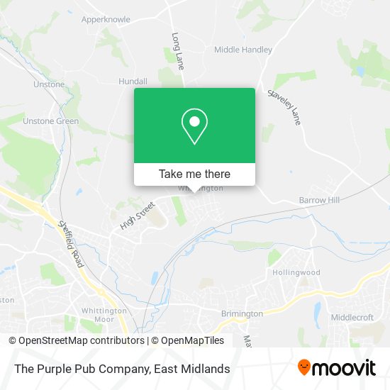 The Purple Pub Company map