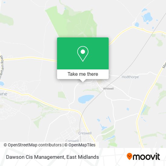 Dawson Cis Management map