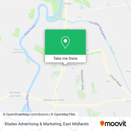 Blades Advertising & Marketing map