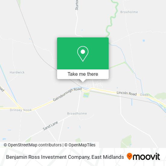 Benjamin Ross Investment Company map