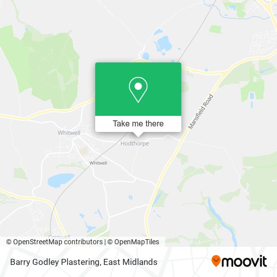Barry Godley Plastering map