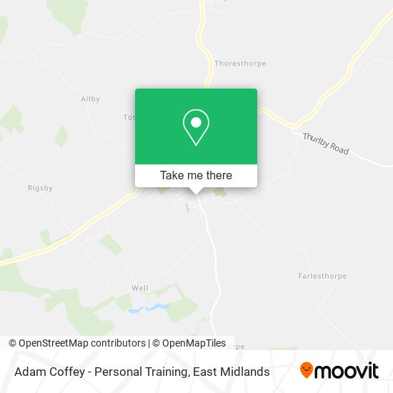 Adam Coffey - Personal Training map