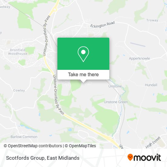 Scotfords Group map