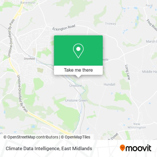 Climate Data Intelligence map