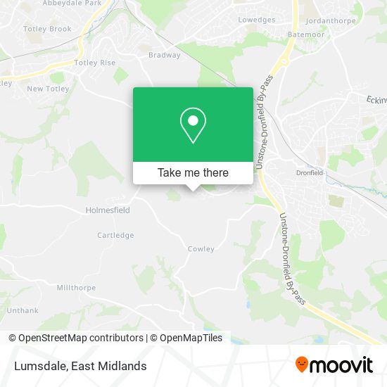 Lumsdale map