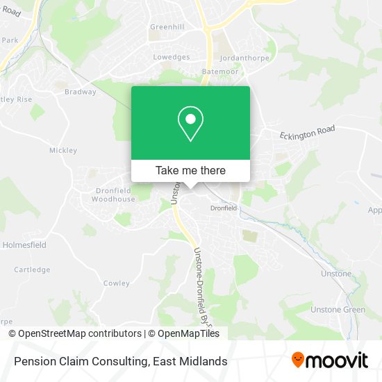 Pension Claim Consulting map