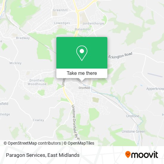 Paragon Services map