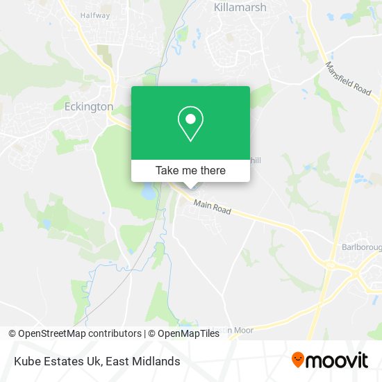 Kube Estates Uk map