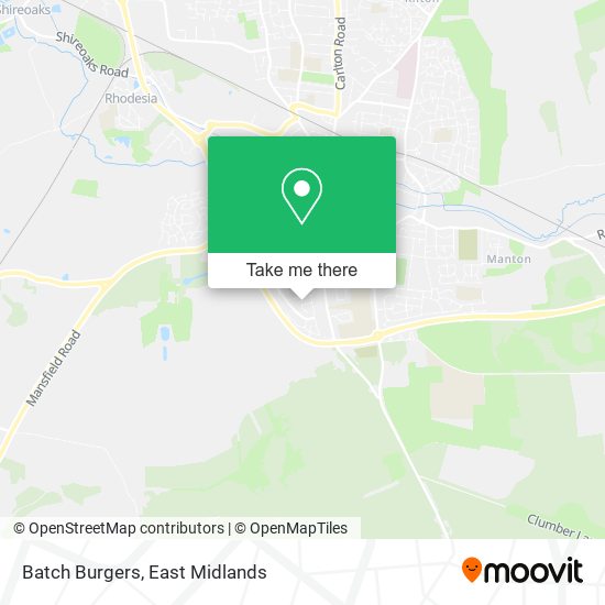 Batch Burgers map