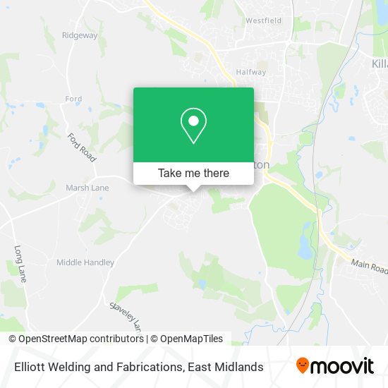 Elliott Welding and Fabrications map