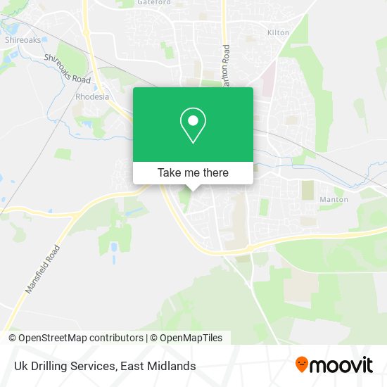Uk Drilling Services map