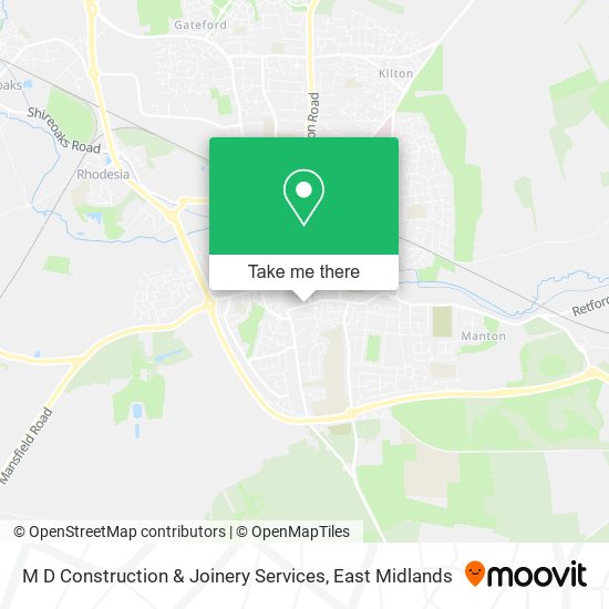 M D Construction & Joinery Services map