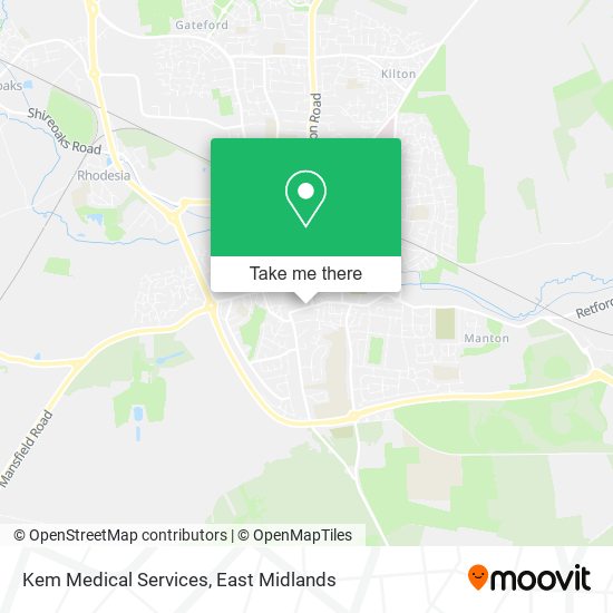 Kem Medical Services map