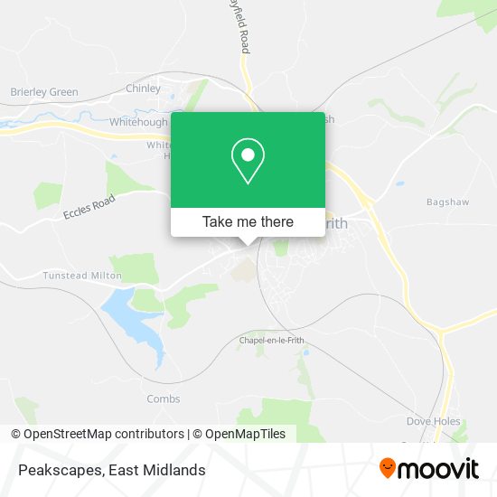 Peakscapes map