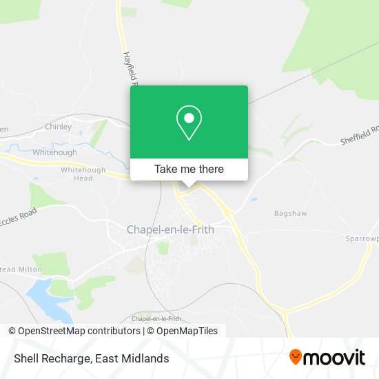 Shell Recharge map