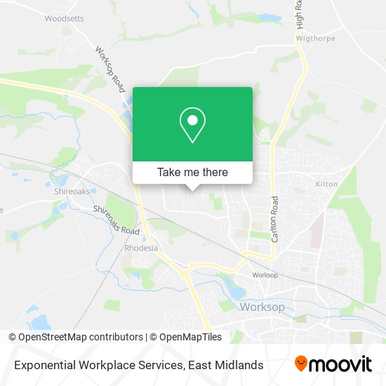 Exponential Workplace Services map