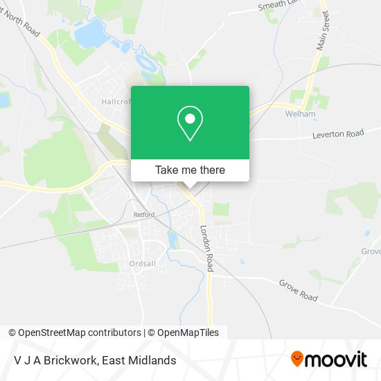 V J A Brickwork map