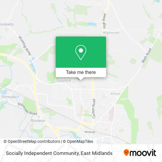 Socially Independent Community map