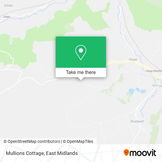 Mullions Cottage map
