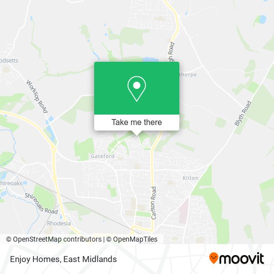 Enjoy Homes map