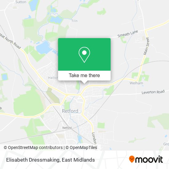 Elisabeth Dressmaking map