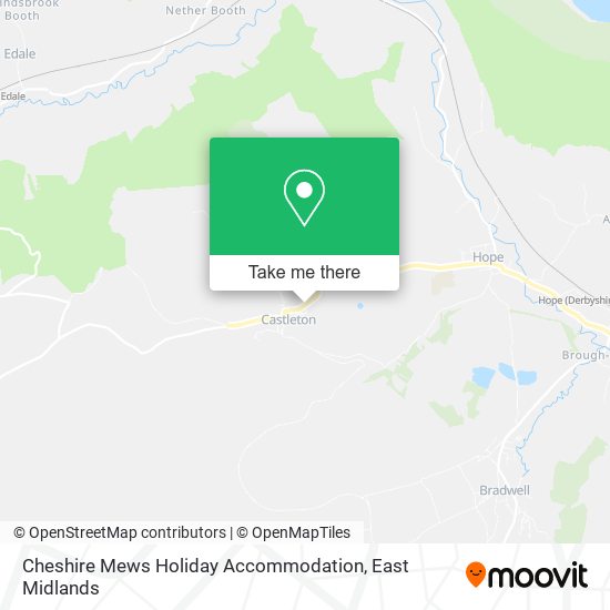 Cheshire Mews Holiday Accommodation map