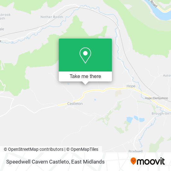 Speedwell Cavern Castleto map