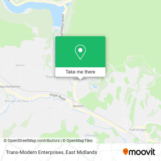 Trans-Modern Enterprises map