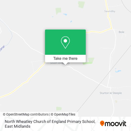 North Wheatley Church of England Primary School map