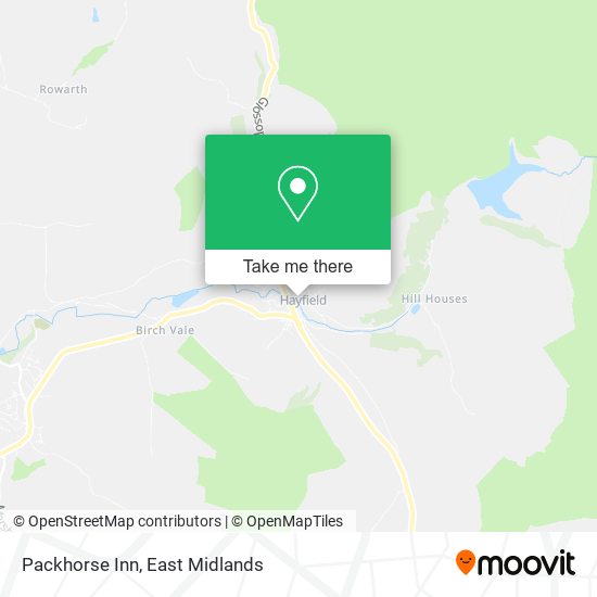 Packhorse Inn map