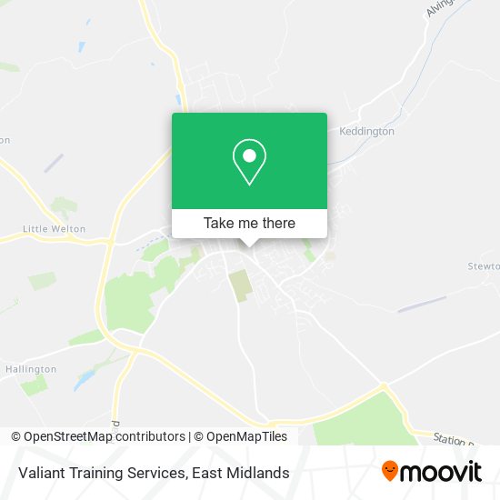 Valiant Training Services map