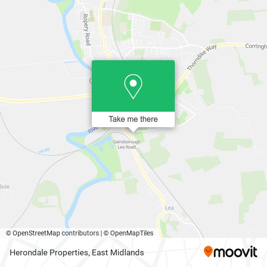 Herondale Properties map