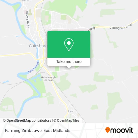 Farming Zimbabwe map