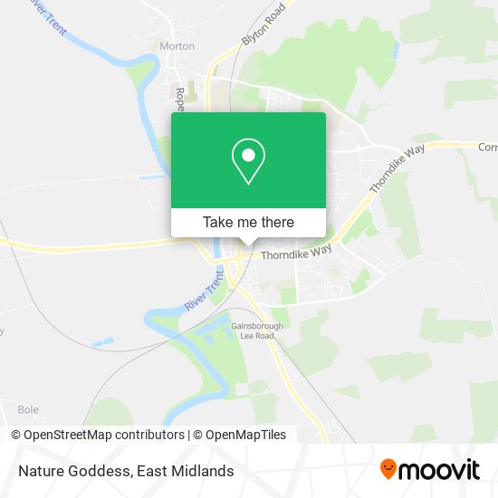 Nature Goddess map