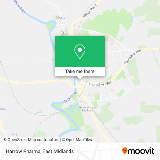 Harrow Pharma map