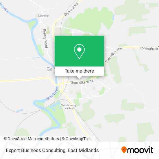 Expert Business Consulting map