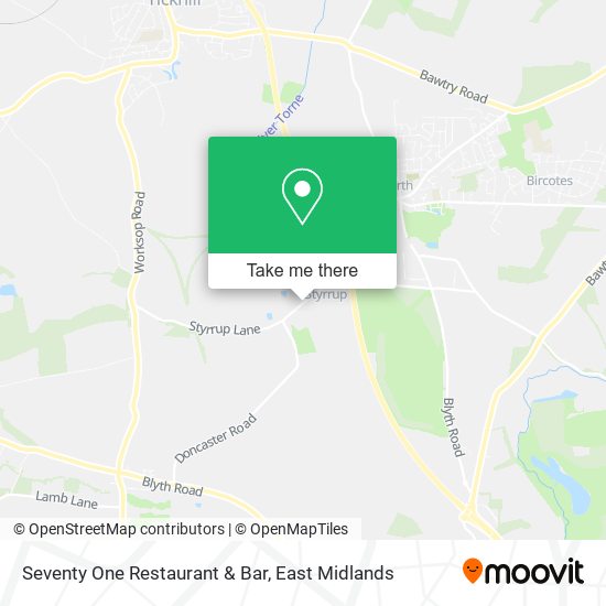 Seventy One Restaurant & Bar map