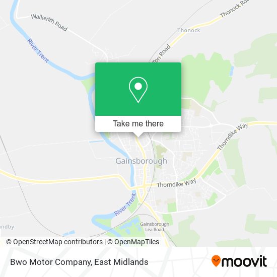 Bwo Motor Company map
