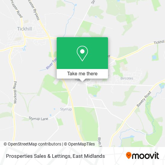 Prosperties Sales & Lettings map