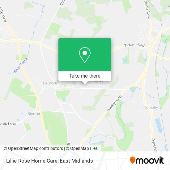 Lillie-Rose Home Care map