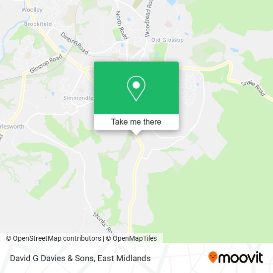 David G Davies & Sons map