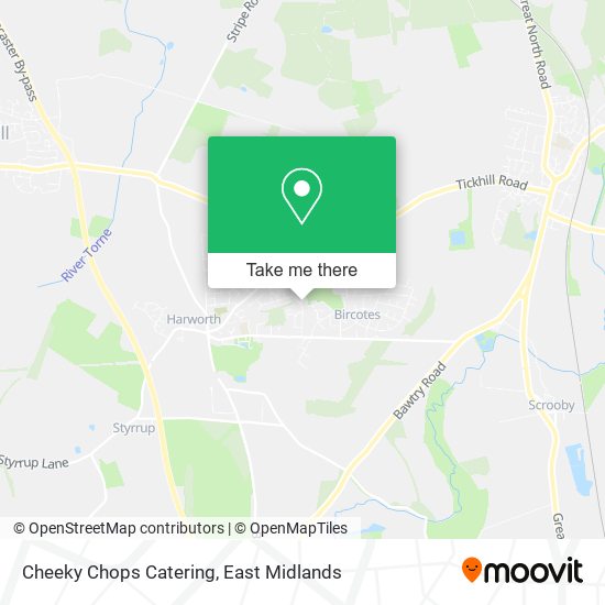 Cheeky Chops Catering map