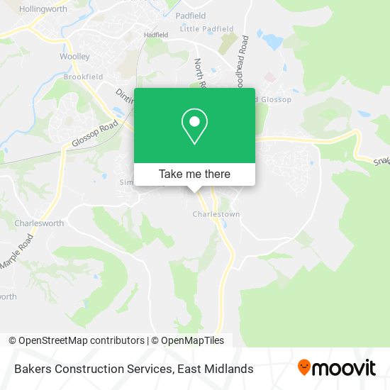 Bakers Construction Services map